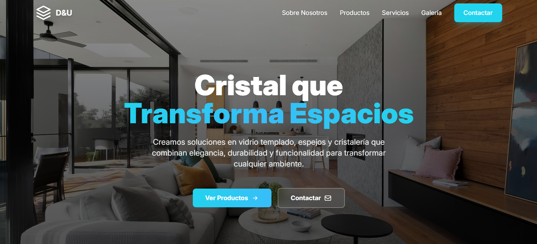 Captura de pantalla del proyecto DU Jewelry